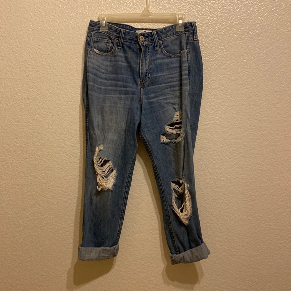 Womens Hollister Boyfriend Jeans